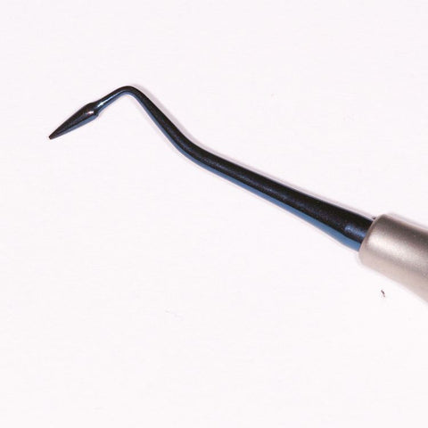Instrument à sculpter les composites cône titane bleu