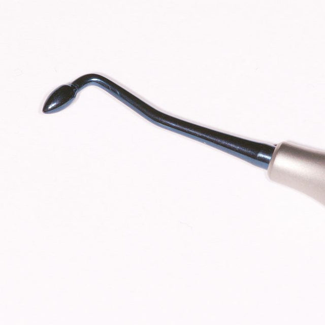 Instrument à sculpter les composites olive titane bleu