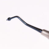 Instrument à sculpter les composites boule pointue titane bleue