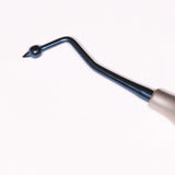 Instrument à sculpter les composites boule pointue titane bleue