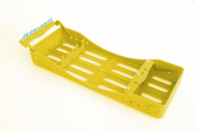 Cassette plastique pour instruments
