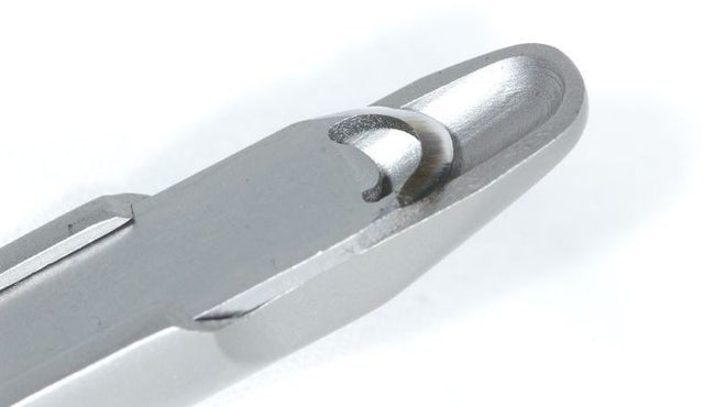 Racleur à os coudé