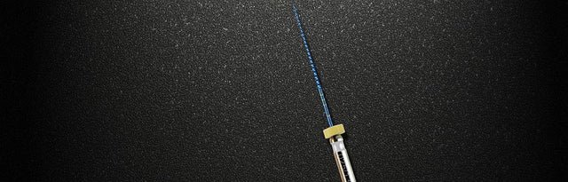 Limes Endo NiTi rotatives souples SuperPass™ à mémoire de forme x12